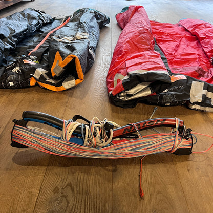 2019 Naish 5m+7m TRIAD Kite Only w/bag w/bar | USED / GRADE A