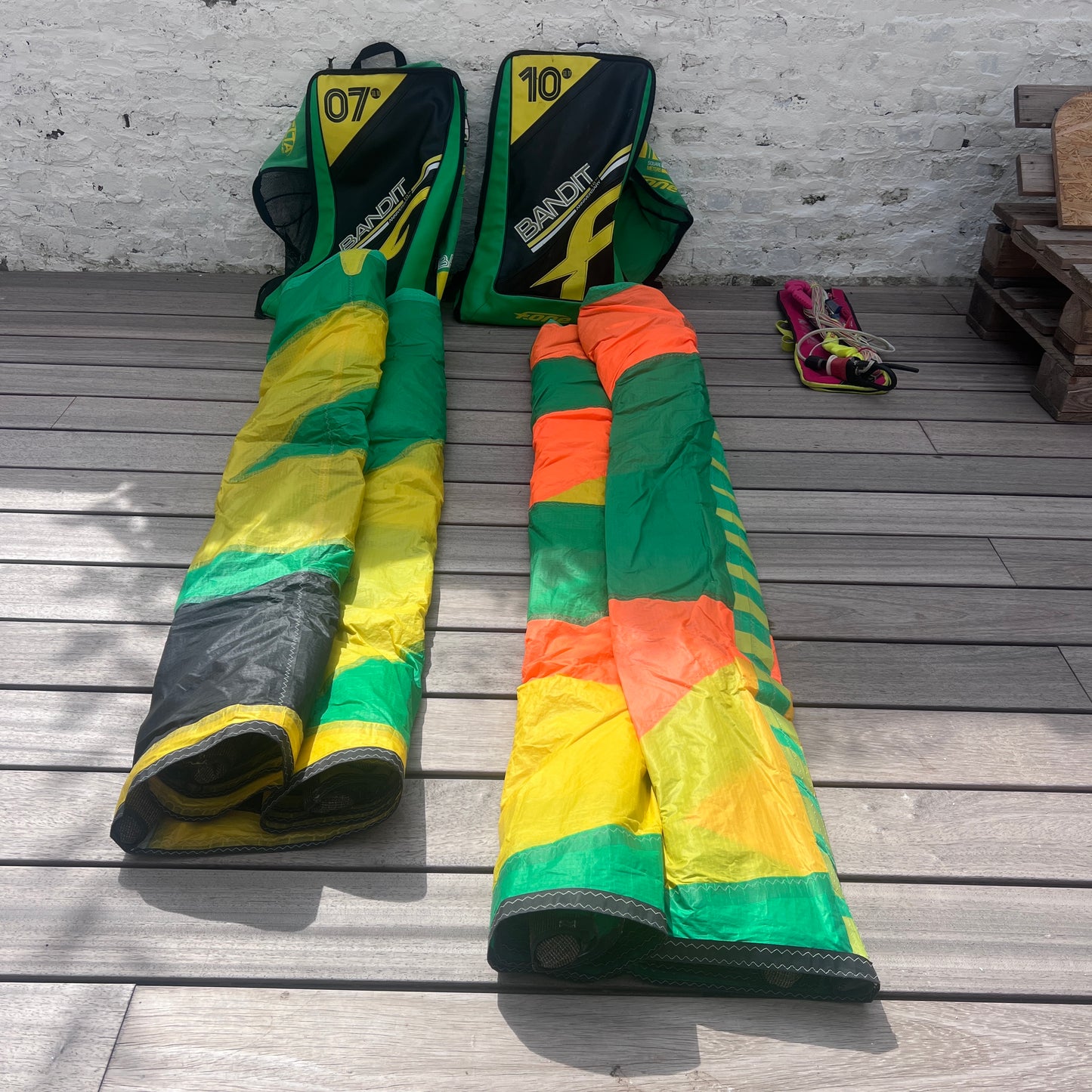 2017 F-One Bandit  7+10m Kites w/bar | USED / GRADE B