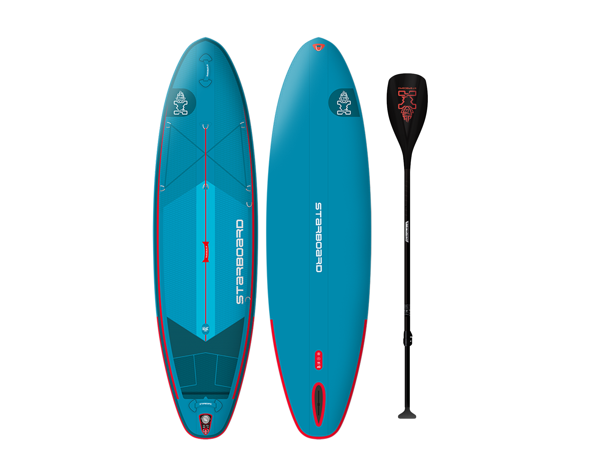 Starboard SUP 24/25 INFL. IGO DELUXE LITE  WITH PADDLE