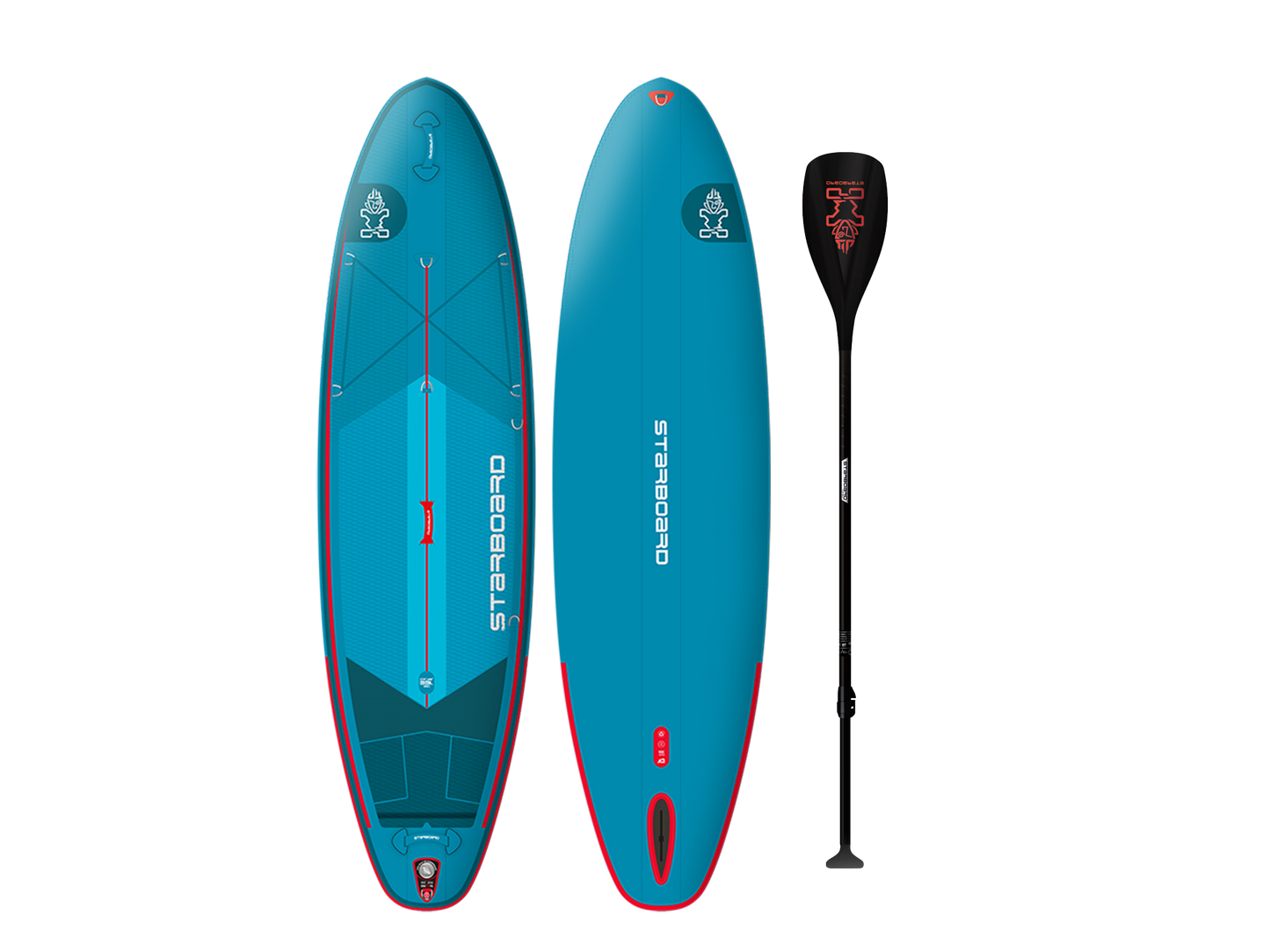 Starboard SUP 24/25 INFL. IGO DELUXE LITE  WITH PADDLE