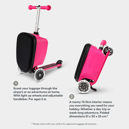 Micro Scooter Luggage Junior LED
