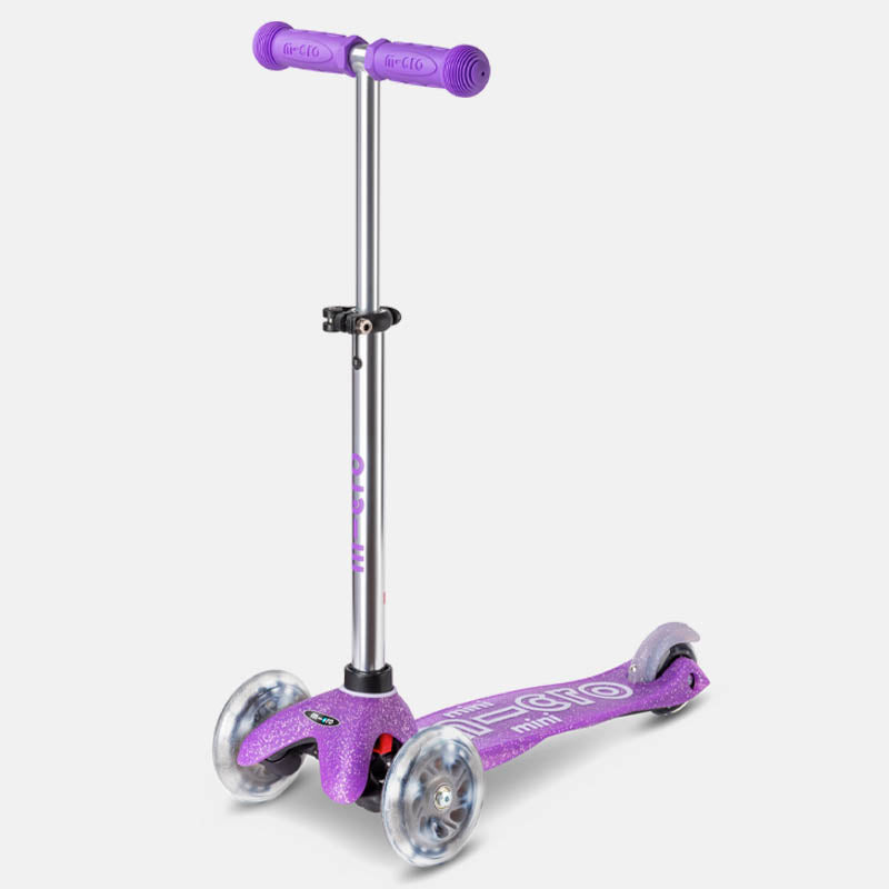 Micro Mini Micro trottinette Deluxe LED Violet