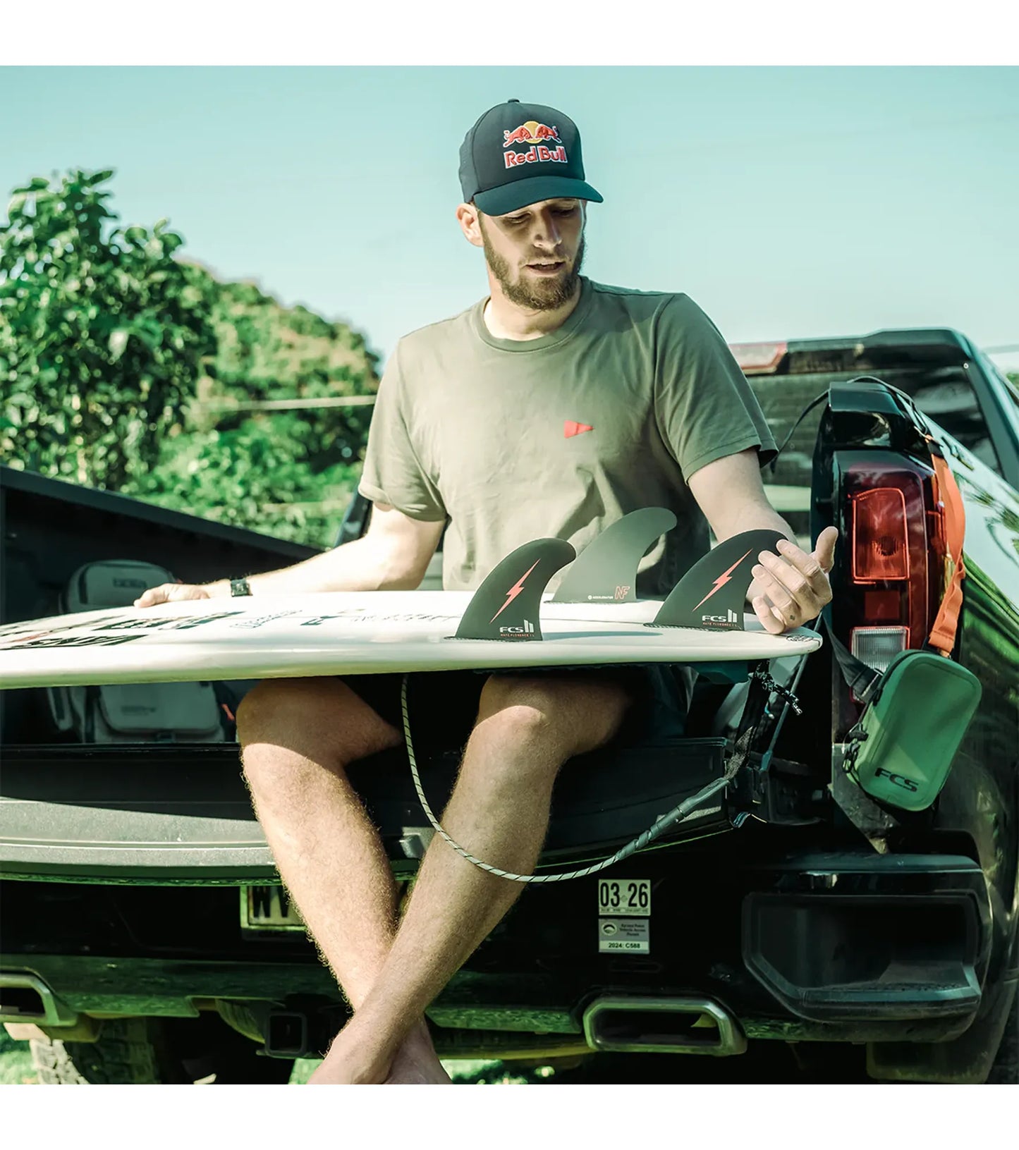 FCS II Nathan Florence Performance Core Thruster Fins