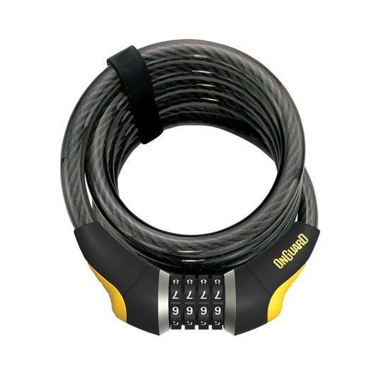 Onguard Doberman Combo Cable Lock - Combo Cable Locks