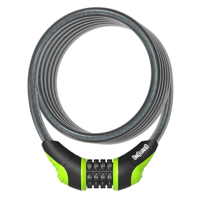 Onguard Neon Coil Combo Cable Lock