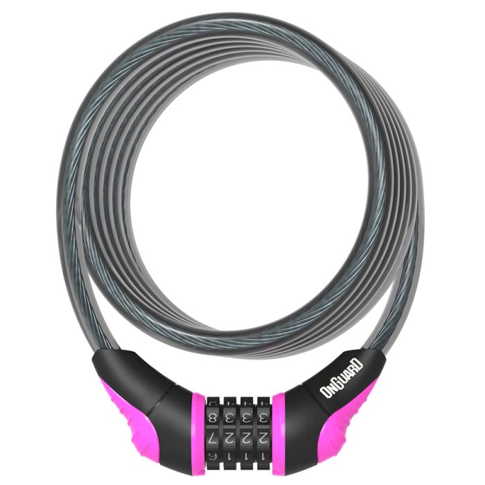 Onguard Neon Coil Combo Cable Lock