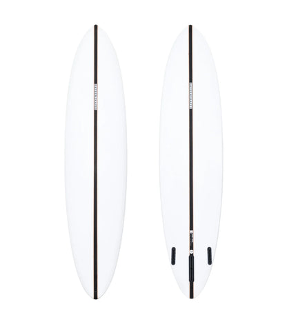 Haydenshapes Mid Length Glider PU - Futures - 2 + 1 Fin - Fun Boards