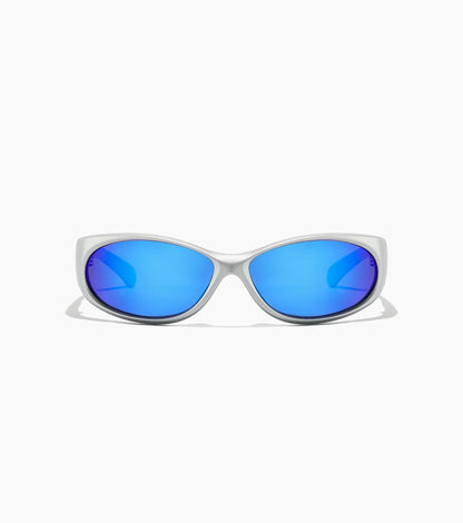 Ritual Vision - Demon Speed - Matte Chrome / Blue Reflective - Polarised