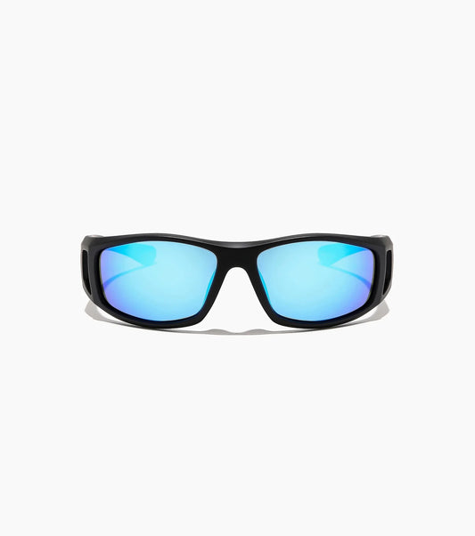 Ritual Vision - Dragster - Matte Black / Blue Reflective - Polarised