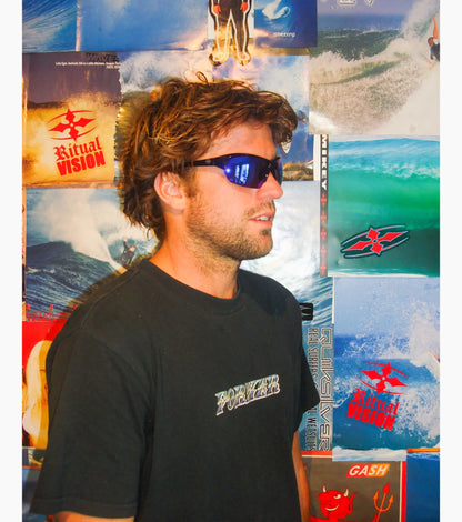 Ritual Vision - Break & Enter - Polished Black / Blue Reflective