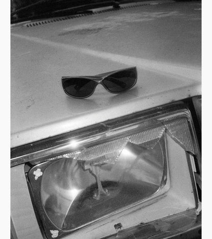 Ritual Vision - Demon Speed - Matte Chrome / Blue Reflective - Polarised