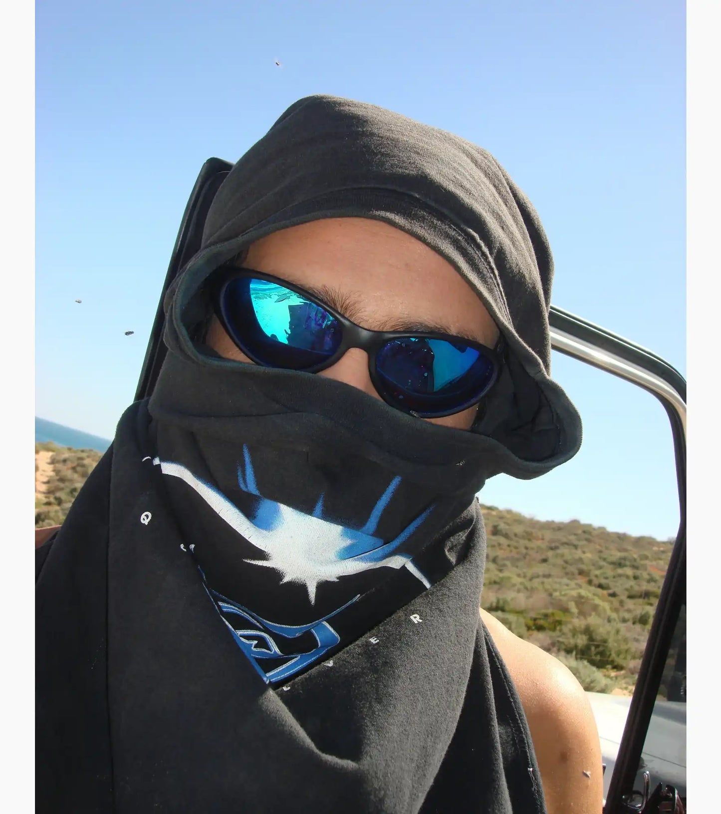 Ritual Vision Morphine - Matte Chrome / Orange Reflective - Polarised - Sunglasses