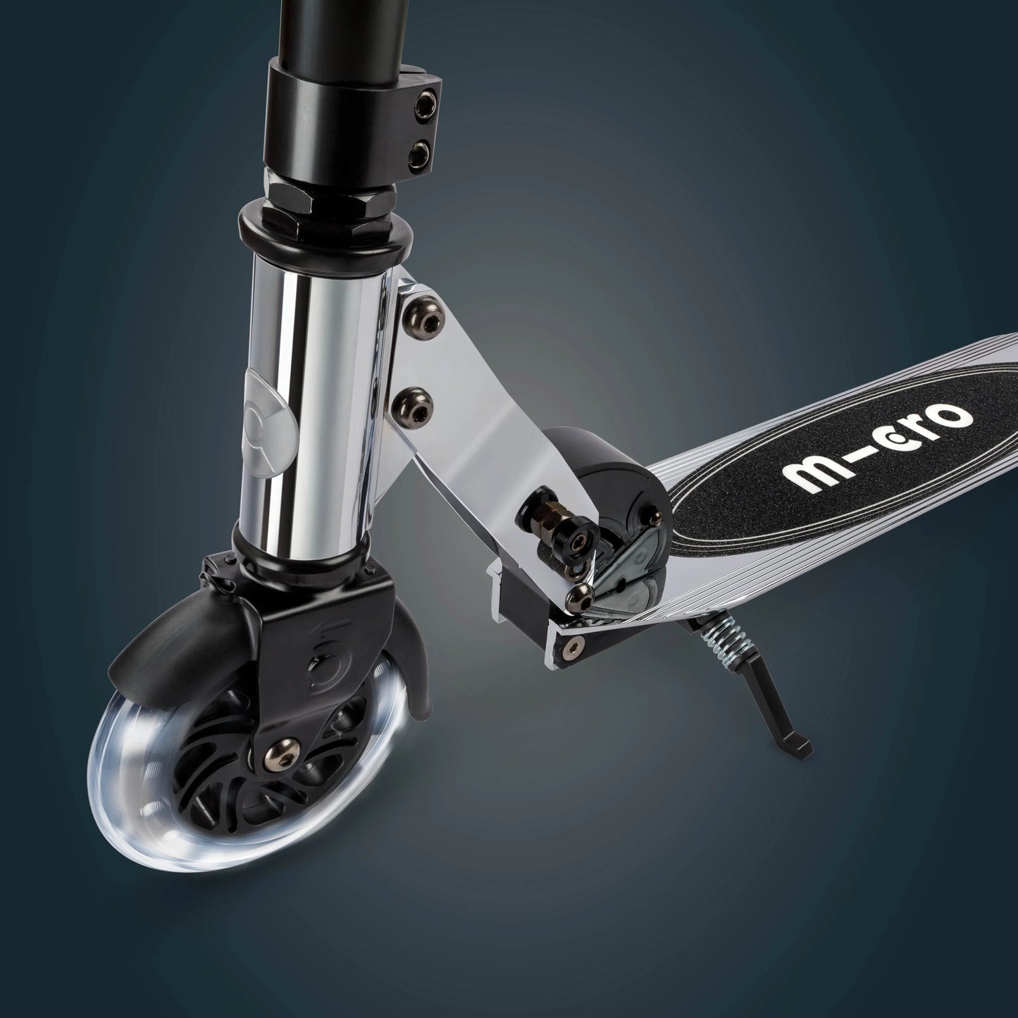 Micro SPRITE LED Chrome - 2 Wheel Steps