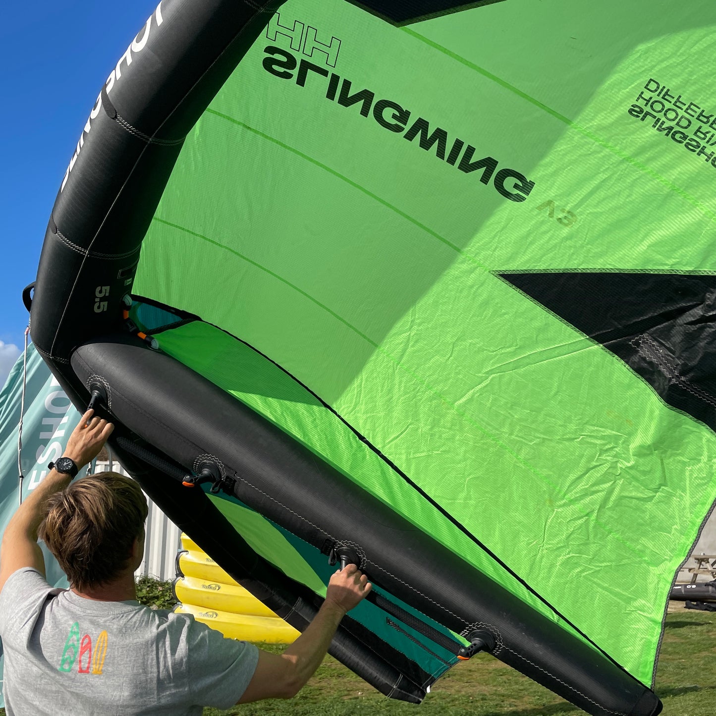 SLINGSHOT SlingWing V3 Bleu - 5,5 m | UTILISÉ