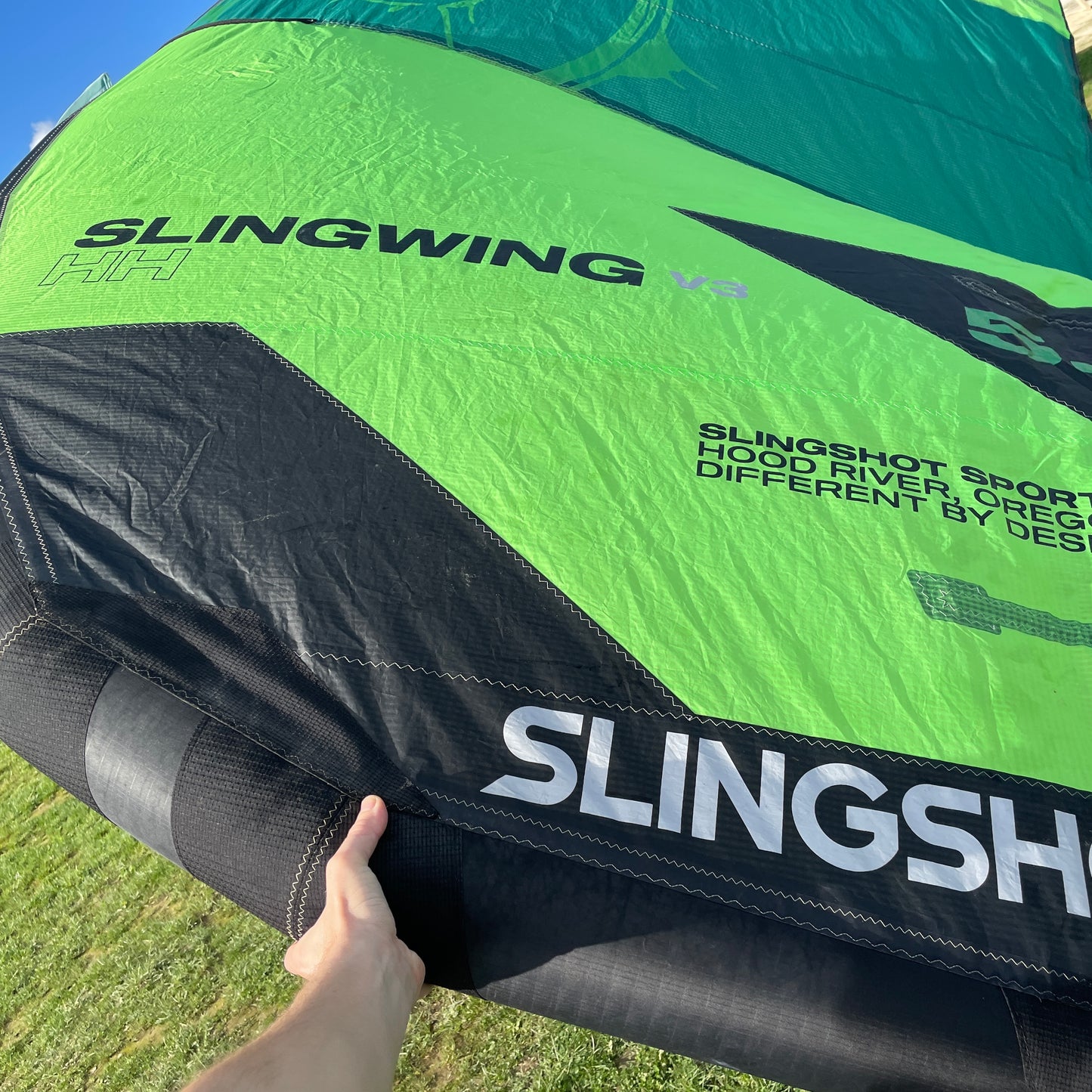 SLINGSHOT SlingWing V3 Bleu - 5,5 m | UTILISÉ