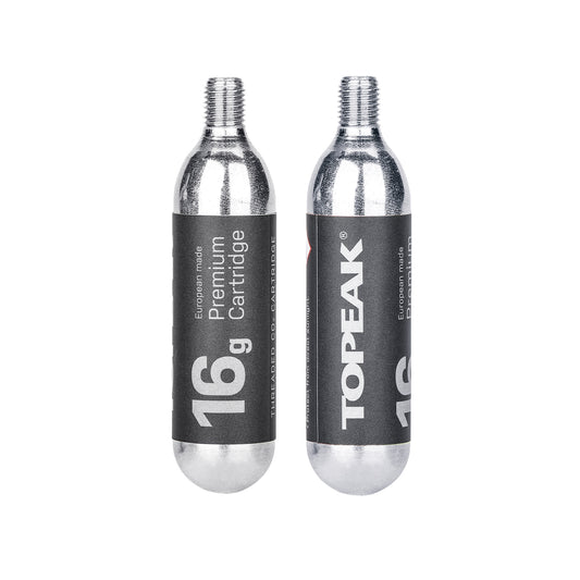 Topeak CO2 Cartridge 16g Threated (2 pieces)