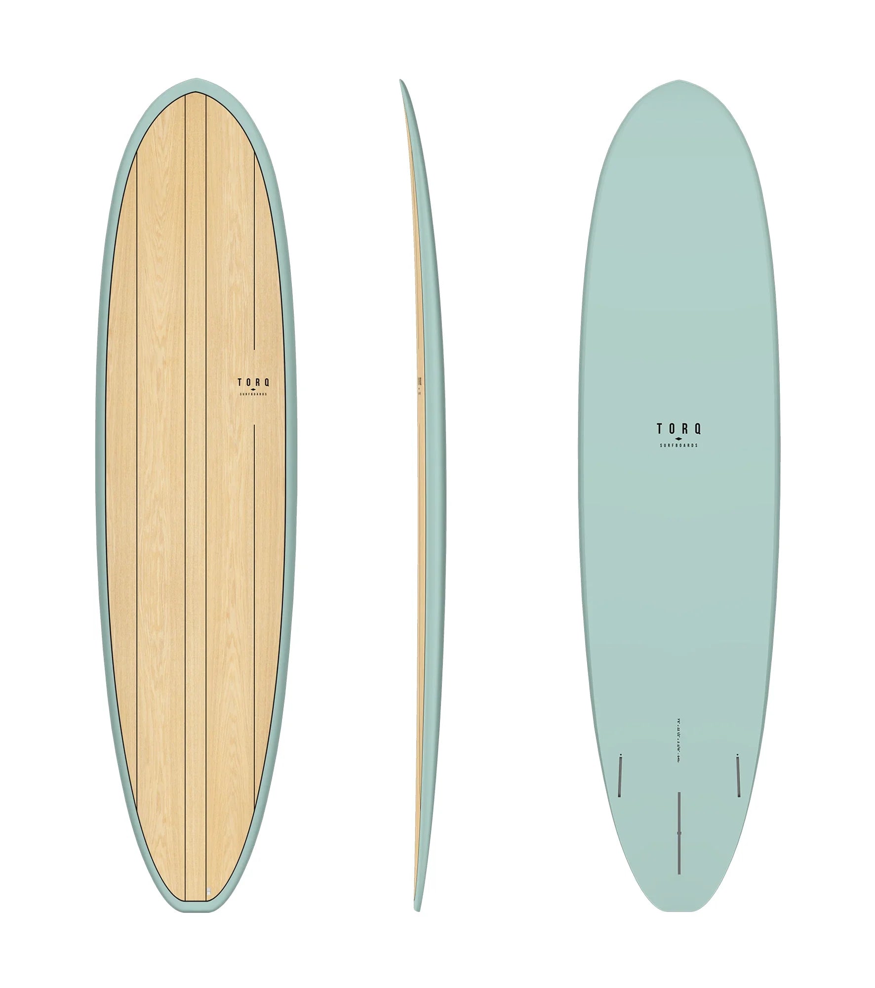 Torq V+ TET - Futures - 2 + 1 Fin - Wood Deck