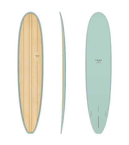Torq Longboard TET - Futures - 2 + 1 Fin - Wood Deck - Long Boards