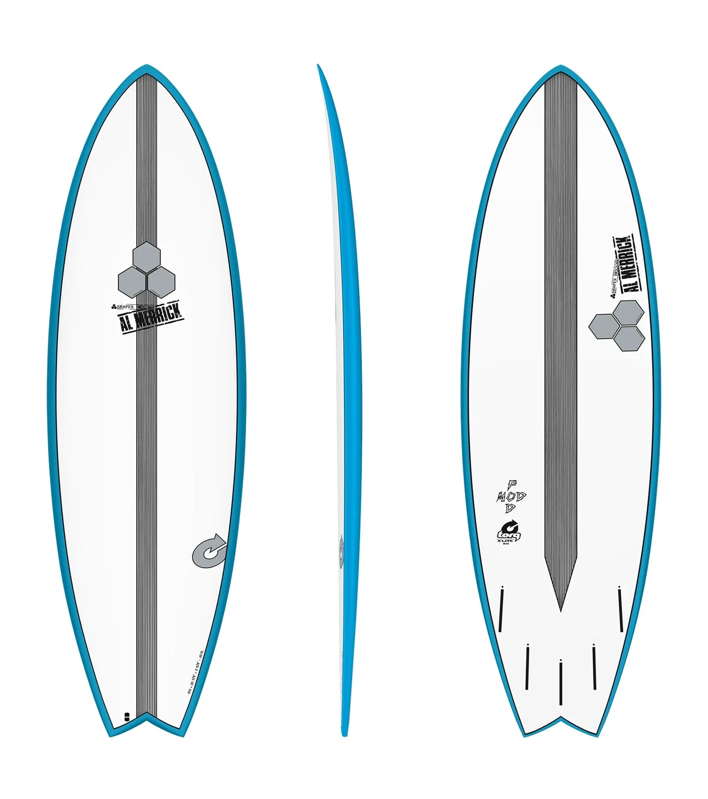 Channel Islands Pod Mod - Torq X-Lite - Futures - 5 Fin