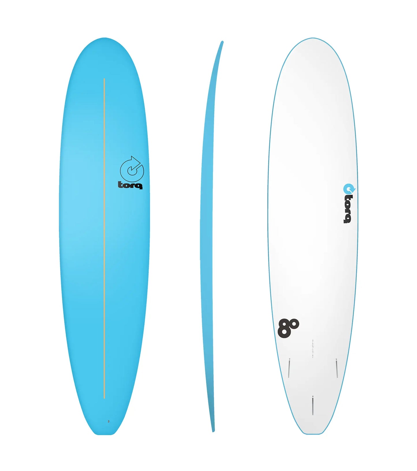 Torq Longboard Soft Performance - Futures - 2 + 1 Fin