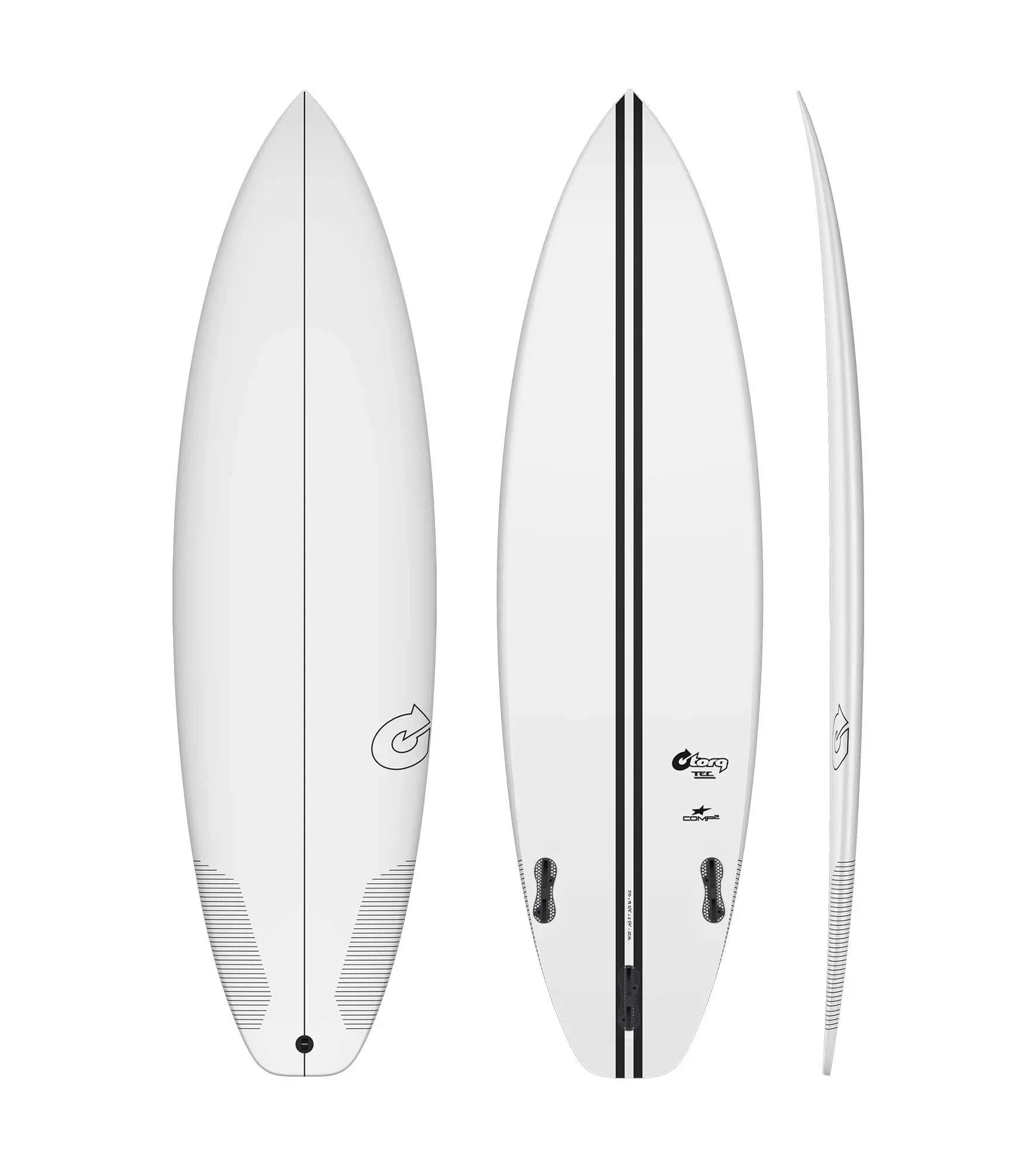 Torq Comp2 TEC - FCS II - 3 Fin