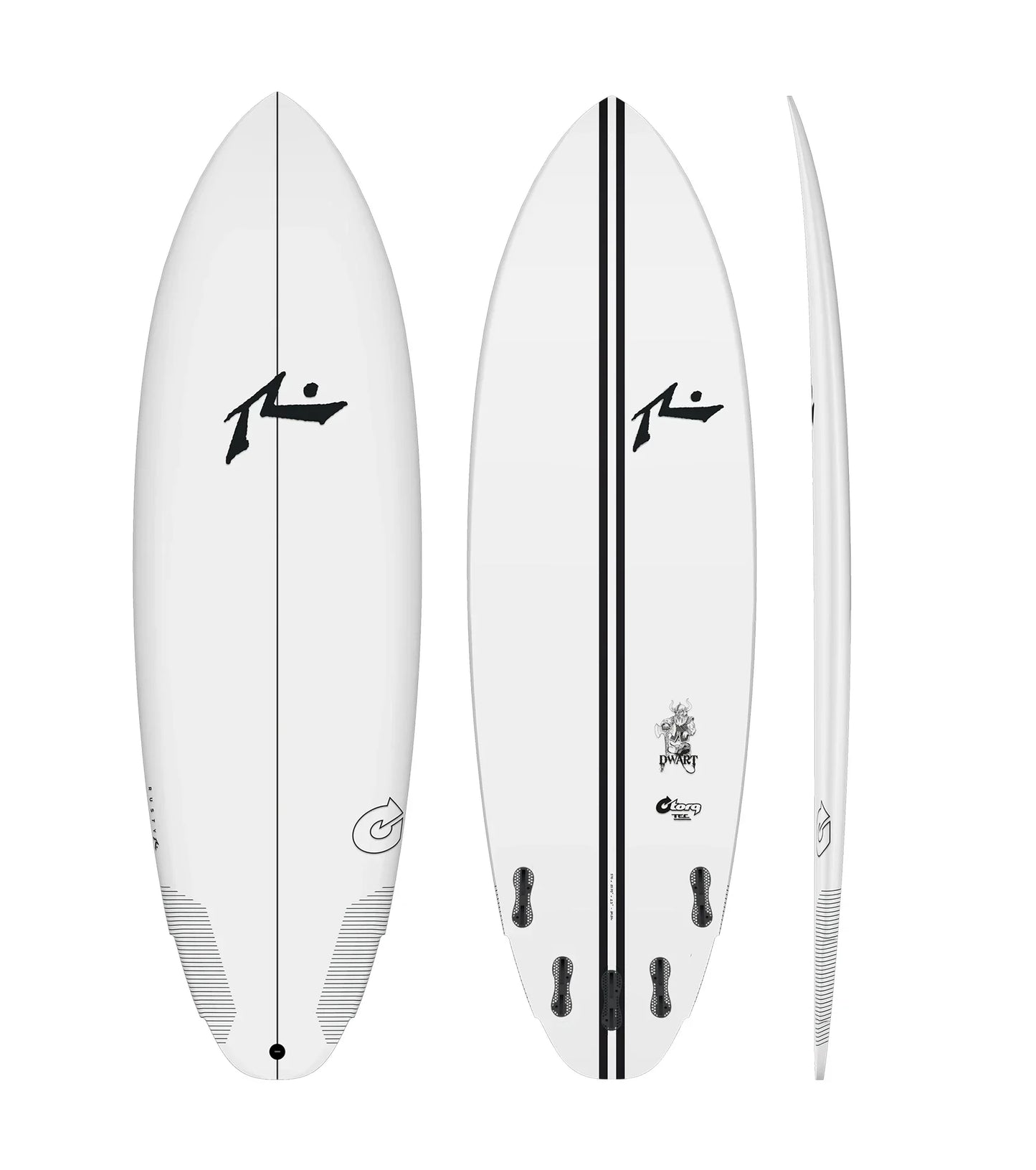 Rusty Dwart - Torq TEC - FCS II - 5 Fin