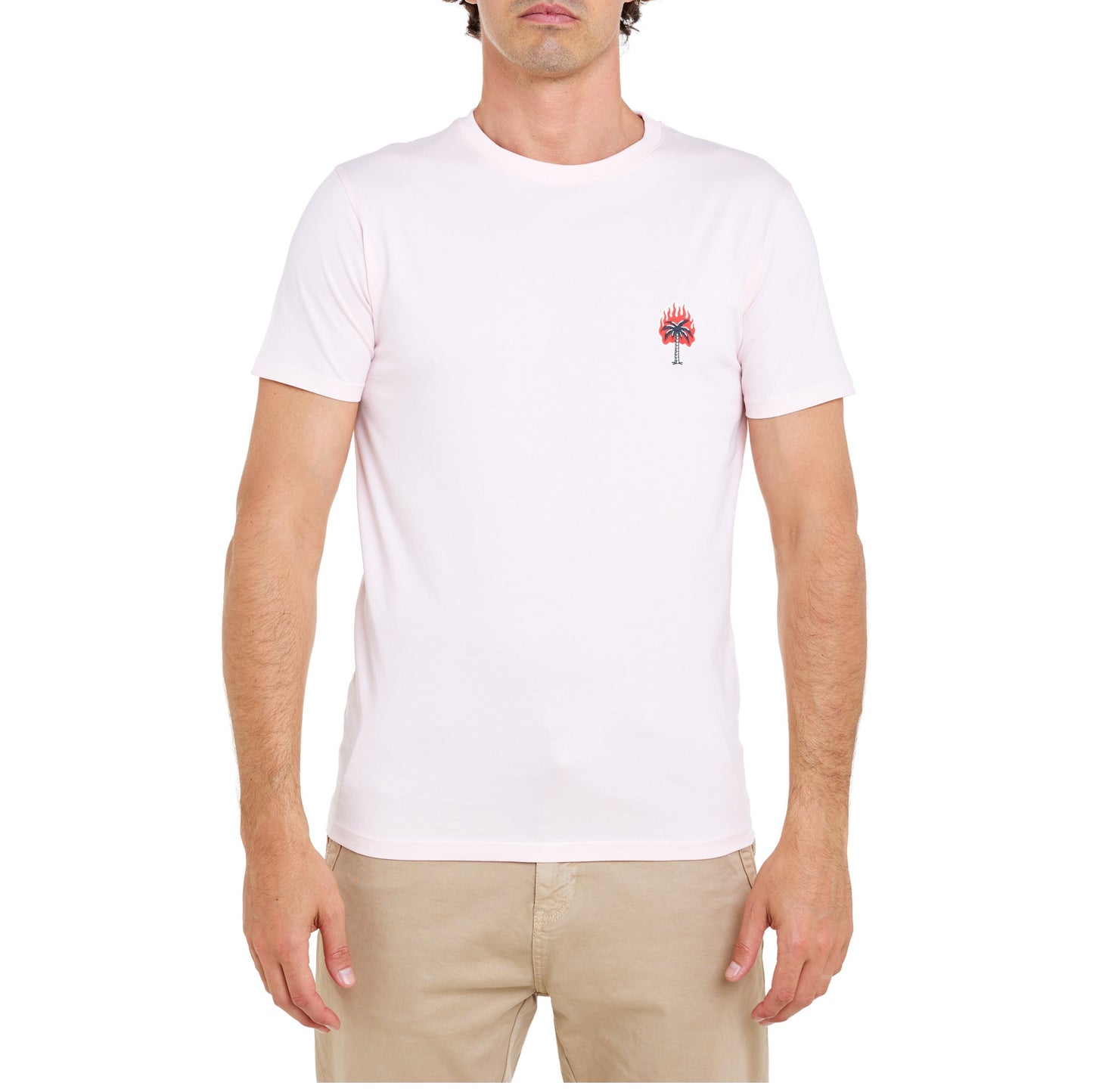 PULLIN TSH PATCHBURNING ROSE TEE