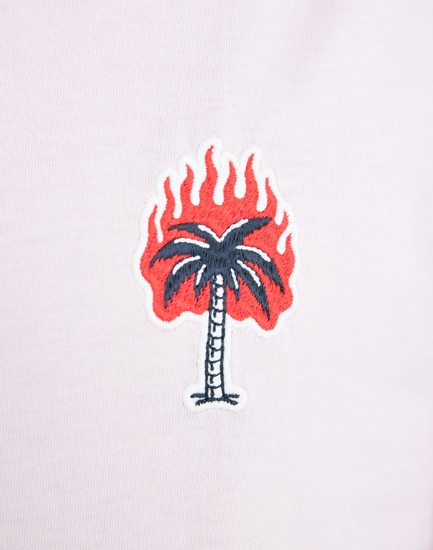 PULLIN TSH PATCHBURNING ROSE TEE