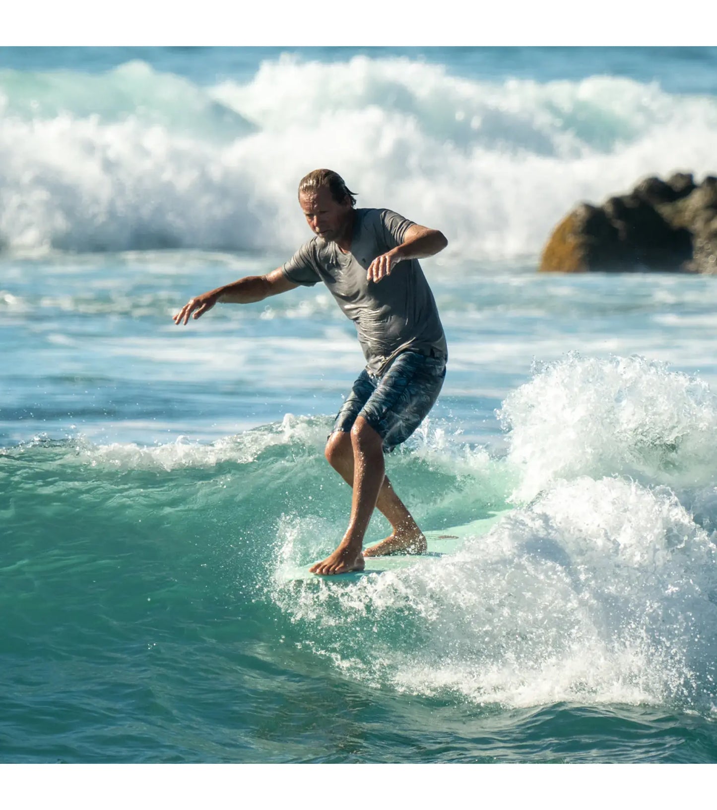 Takayama In The Pink - Xtrasoft - FCS II - 2 + 1 Fin - Long Boards