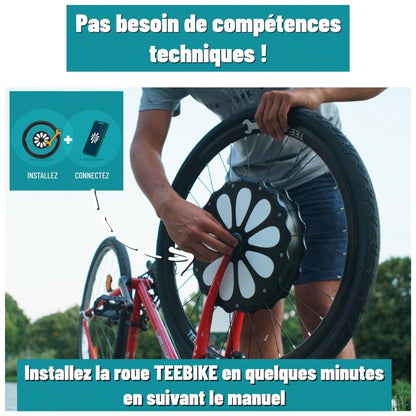 Roue électrique Teebike 250w