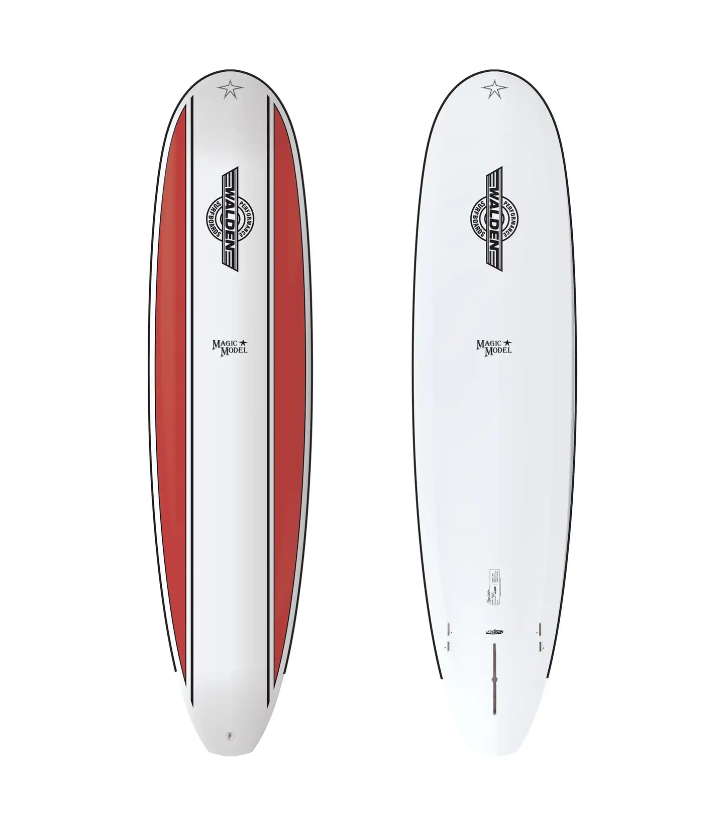 Walden Magic Model - Fusion Parabolic - FCS II - 2 + 1 Fin