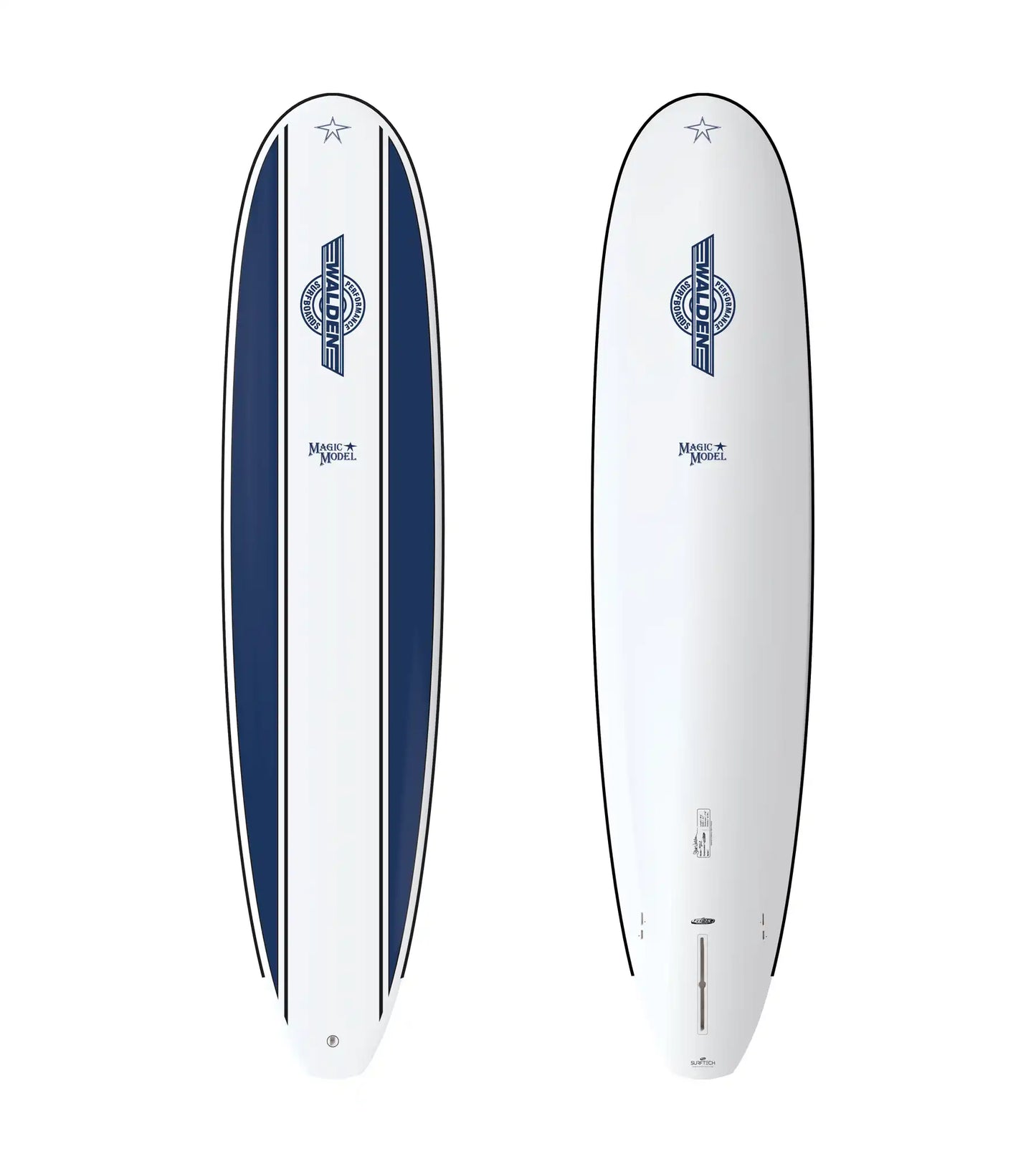 Walden Magic Model - Fusion Parabolic - FCS II - 2 + 1 Fin