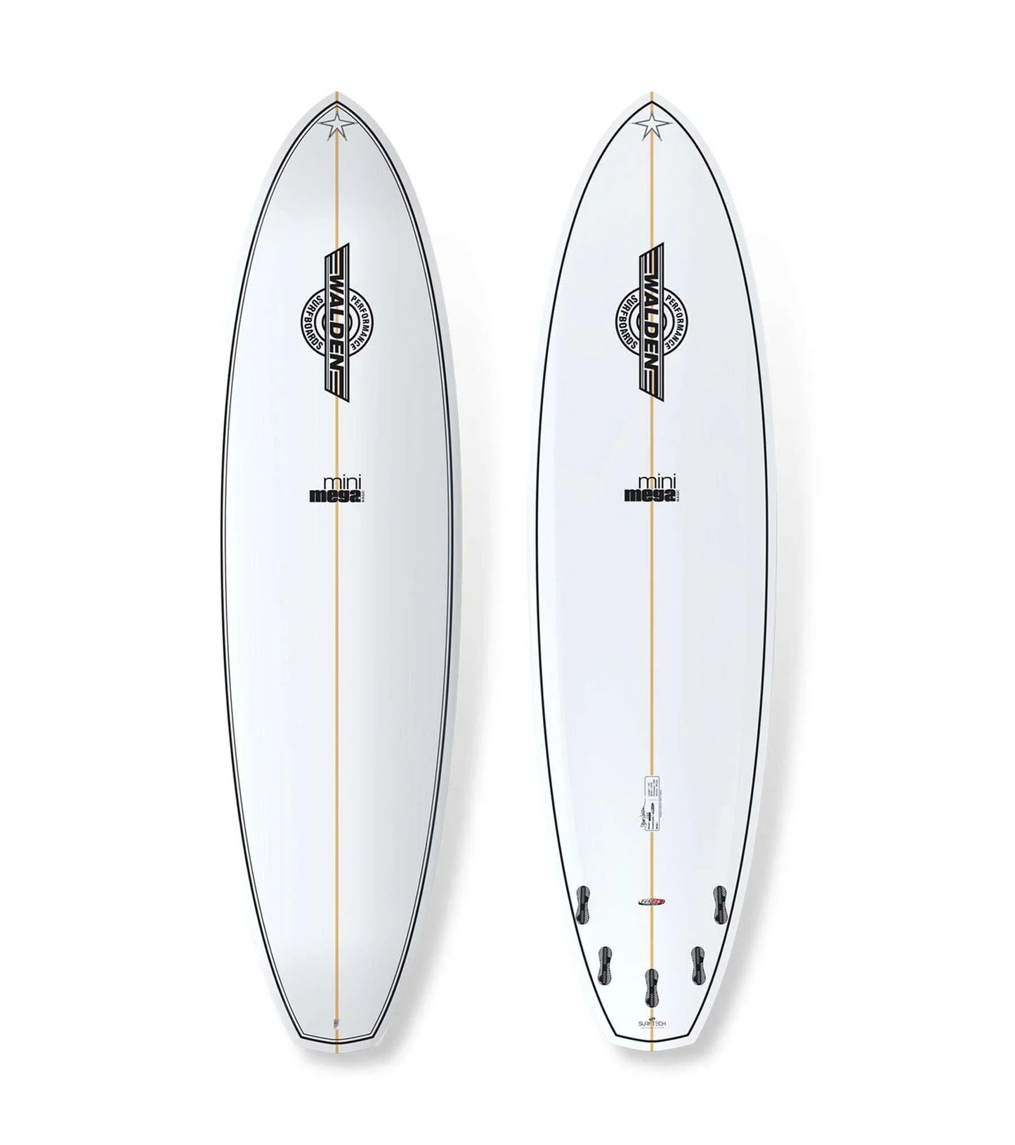 Walden Mini Mega Magic - Fusion HD - FCS II - 5 Fin