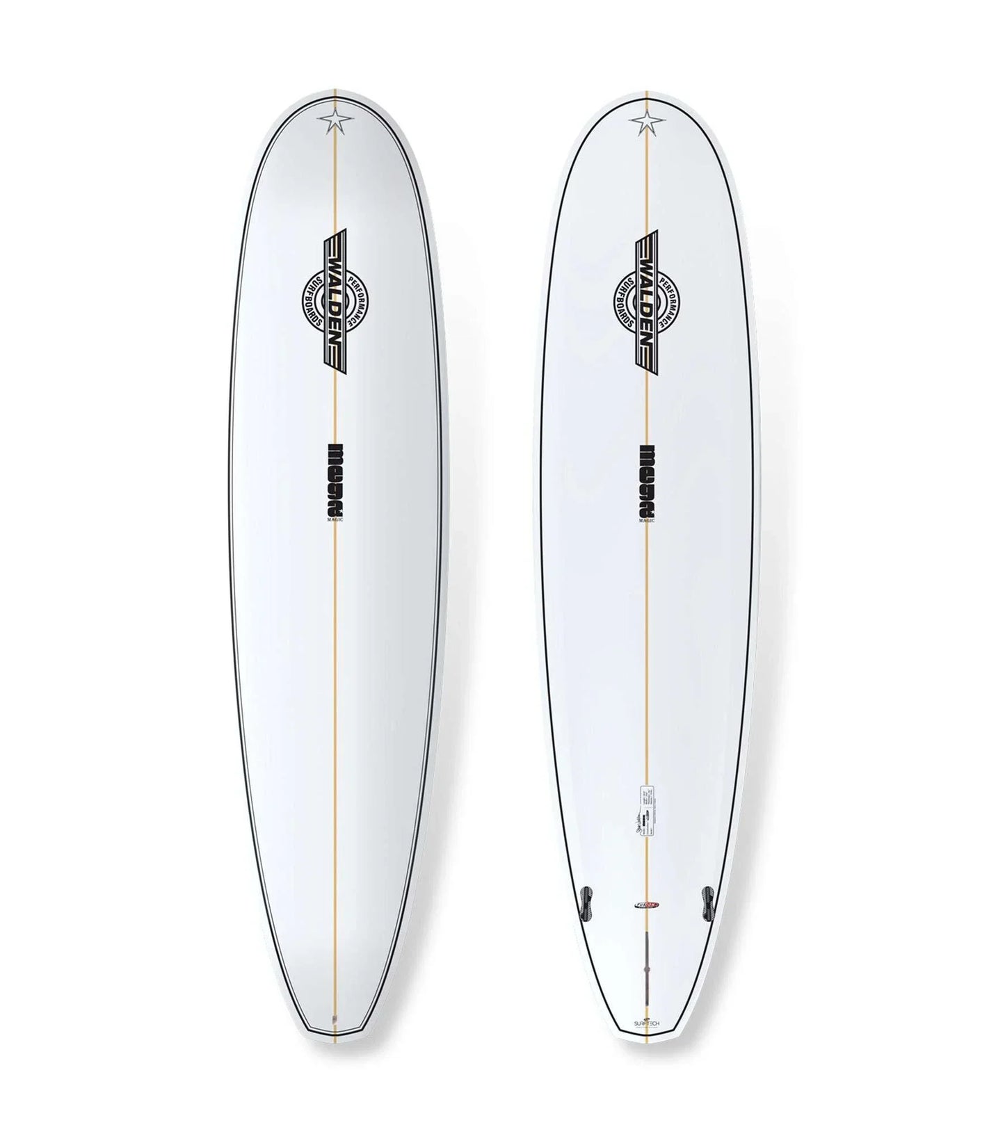 Walden Mega Magic - Fusion HD - FCS II - 2 + 1 Fin FACTORY SECOND