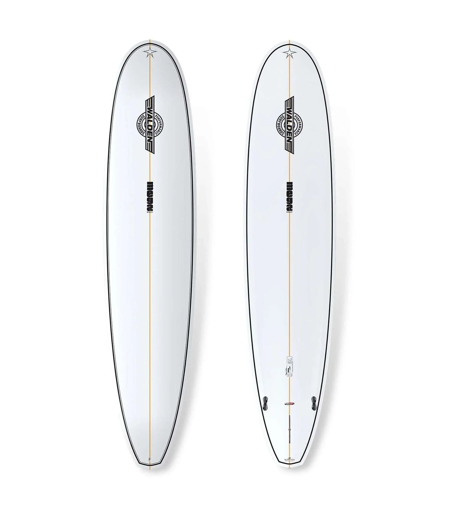 Walden Mega Magic - Fusion HD - FCS II - 2 + 1 Fin FACTORY SECOND