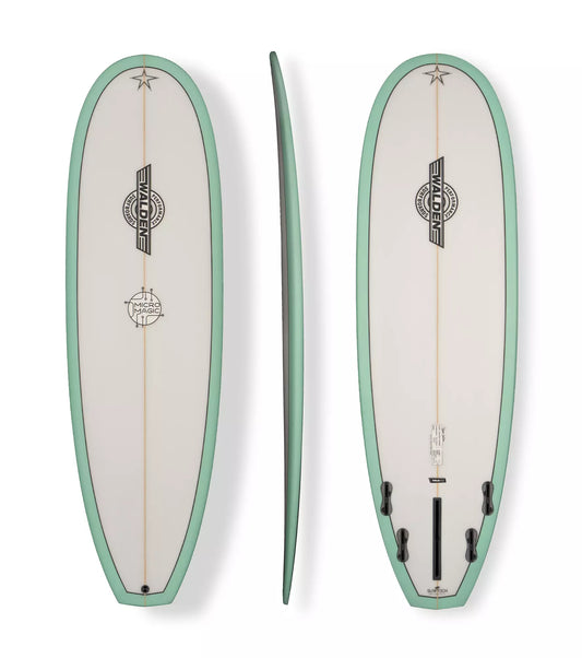 Walden Micro Magic - Trueride PU - FCS II - 4 + 1 Fin