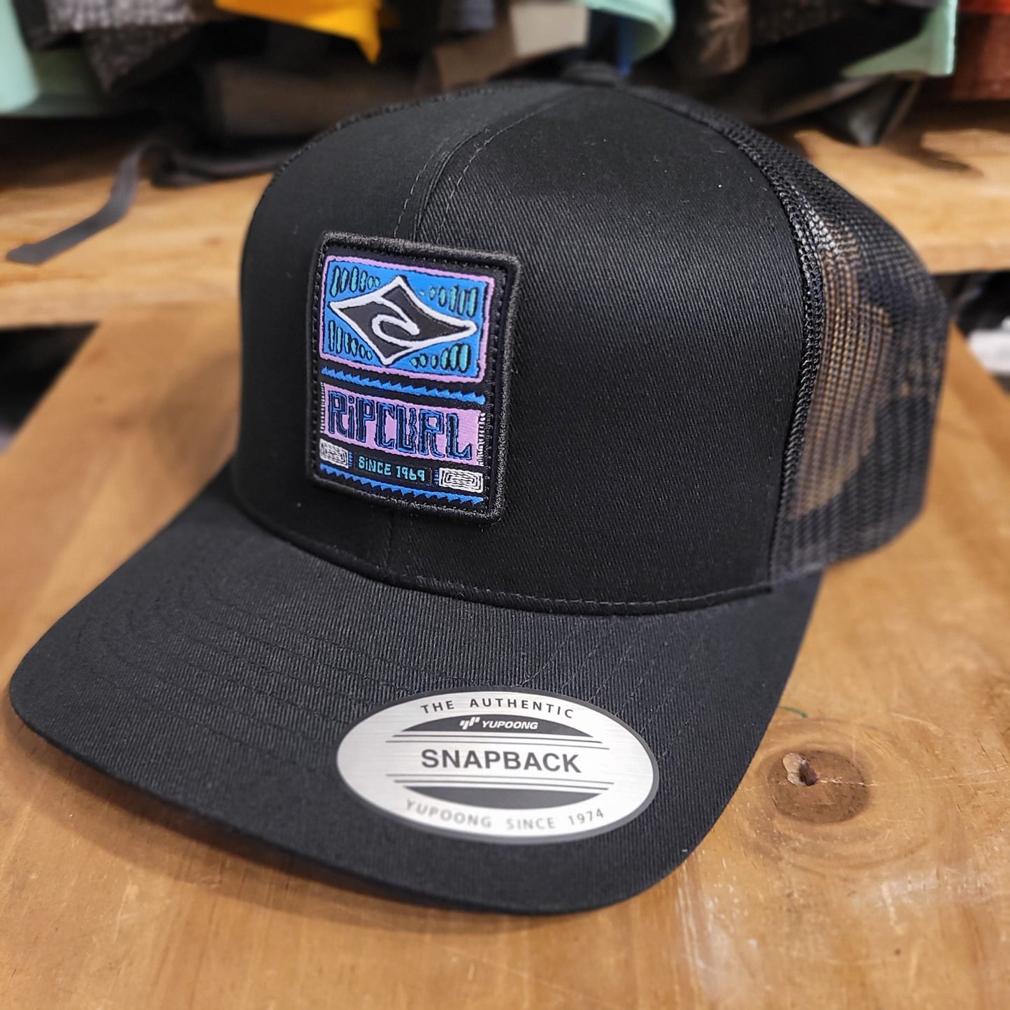 Rip Curl Custom Curve Trucker 005Mhe Solid Black