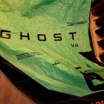 2022-23 Slingshot 8 m GHOST V2 Cerf-volant uniquement avec sac | UTILISÉ ★★★★☆ 4/5