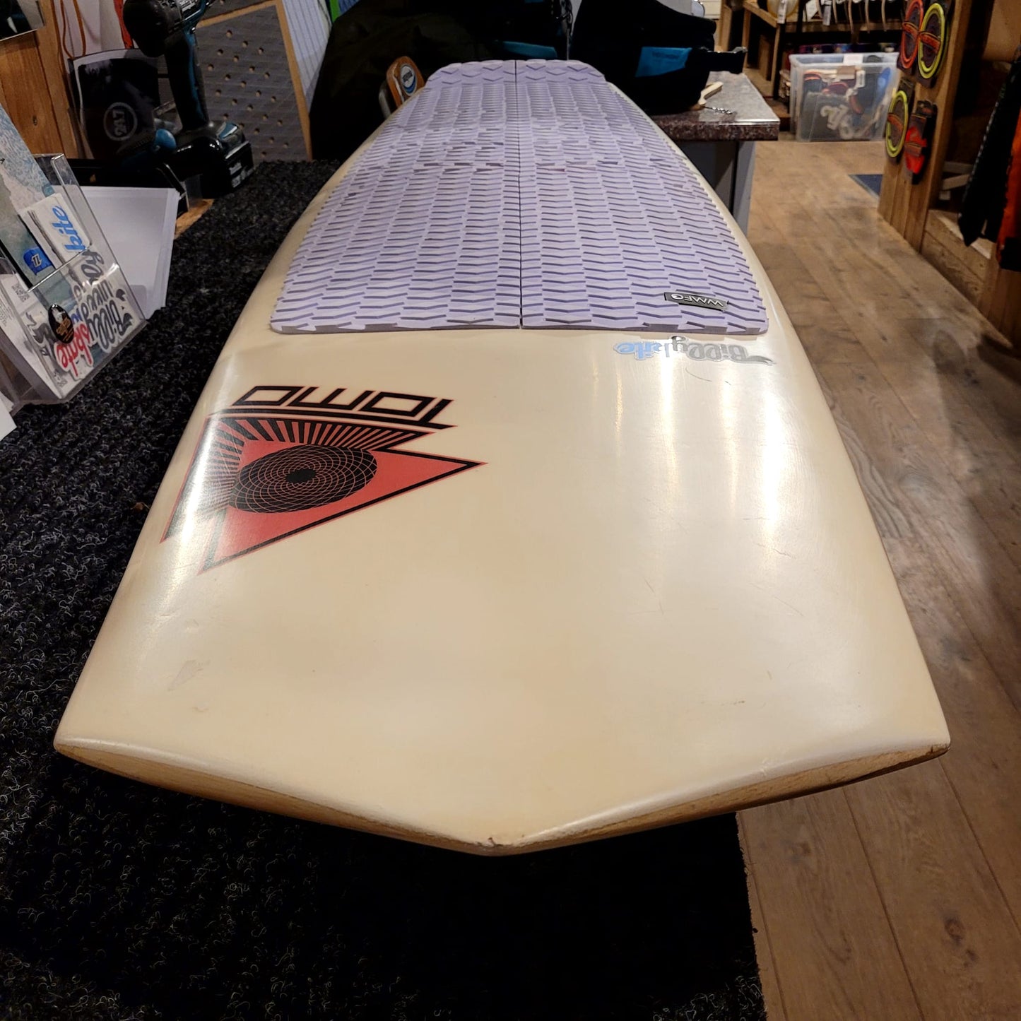 Planche de surf cerf-volant Firewire 5'4 TOMO VANGUARD FST 2015 avec ailerons | UTILISÉ ★★★★☆ 4/5