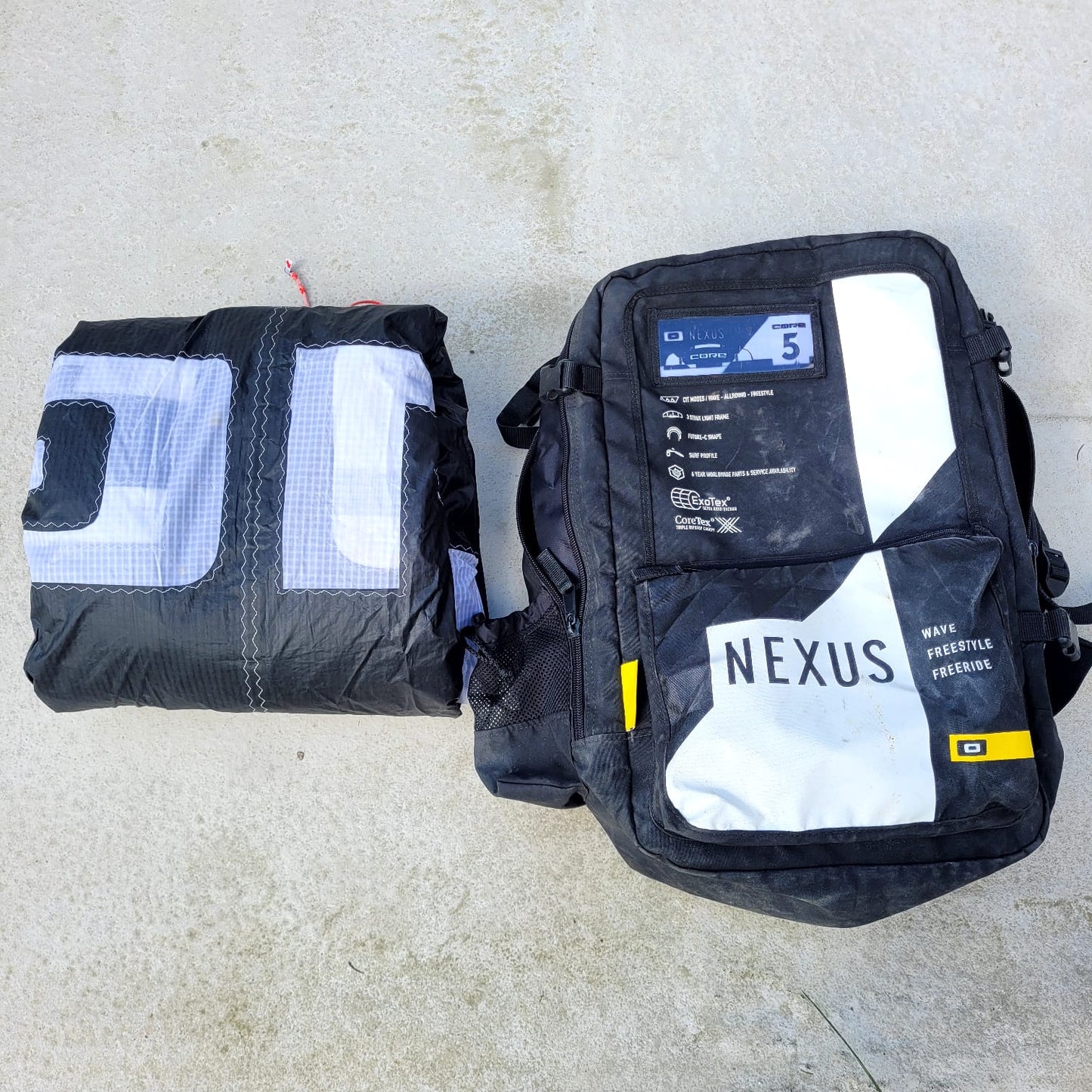 Cerf-volant Core 5 m NEXUS 2 uniquement avec sac 2021 | UTILISÉ ★★★★☆ 4/5