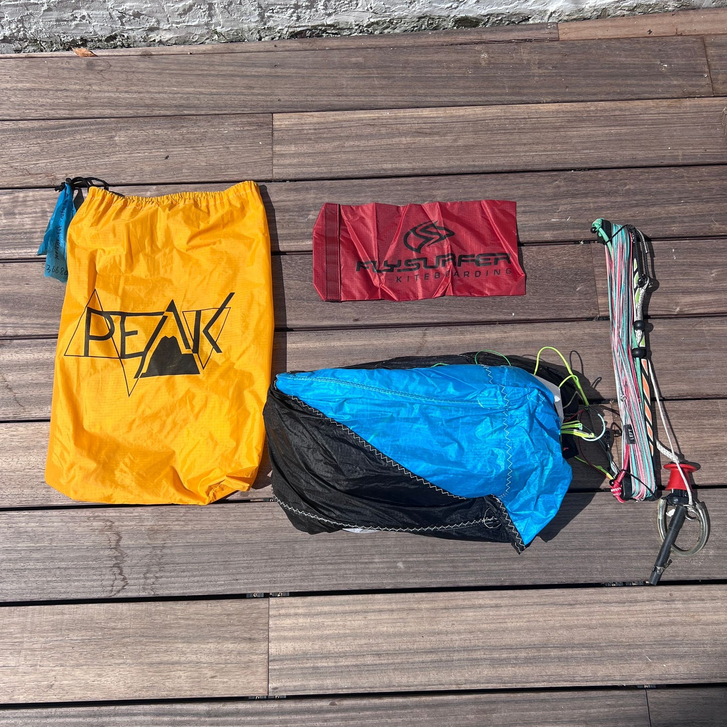 2013 Flysurfer 9m PEAK Kite & Bar w/bag | USED / GRADE C