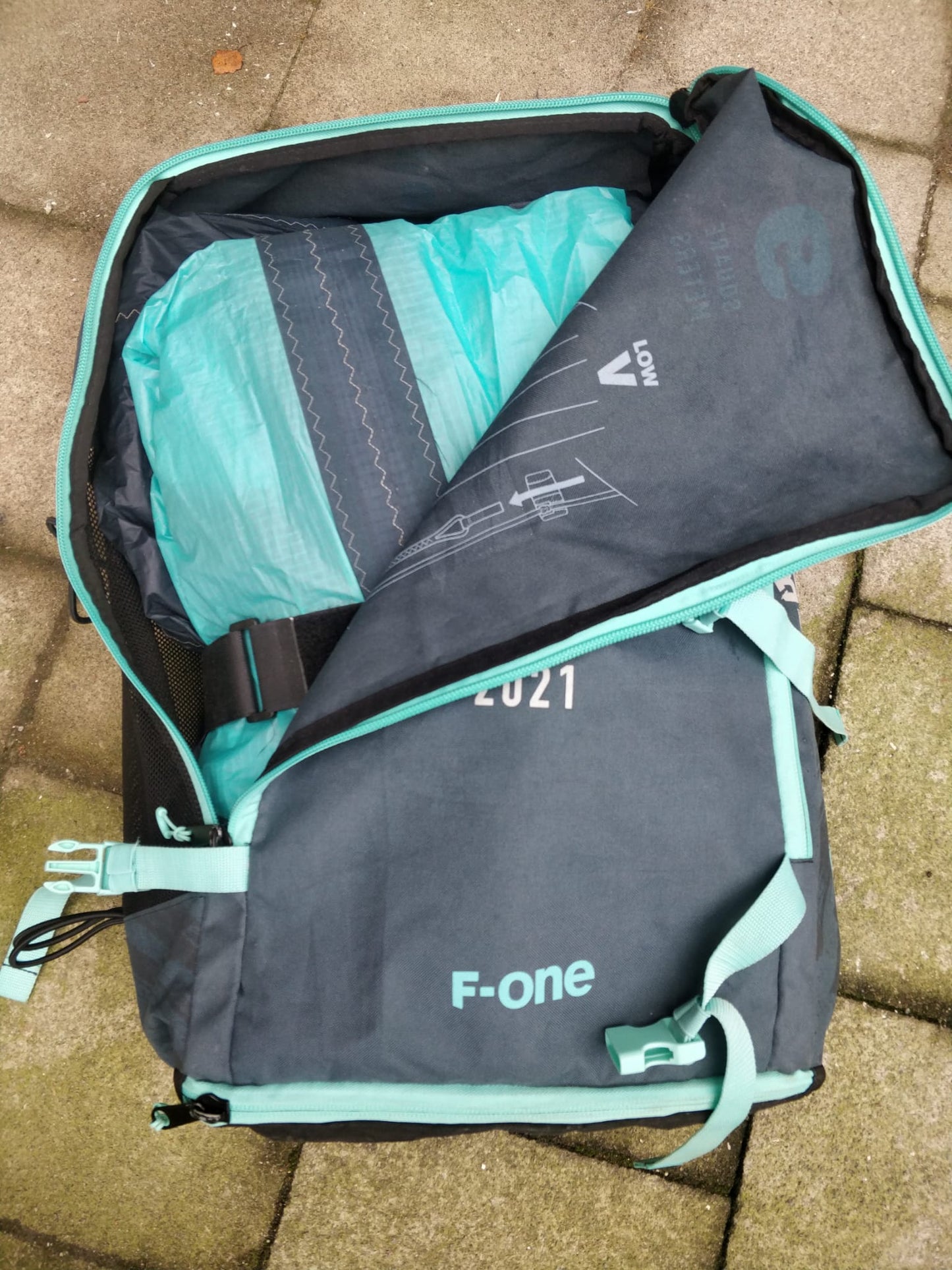 Cerf-volant F-One 9m BANDIT XI 2019 uniquement avec sac | UTILISÉ ★★★☆☆ 3/5