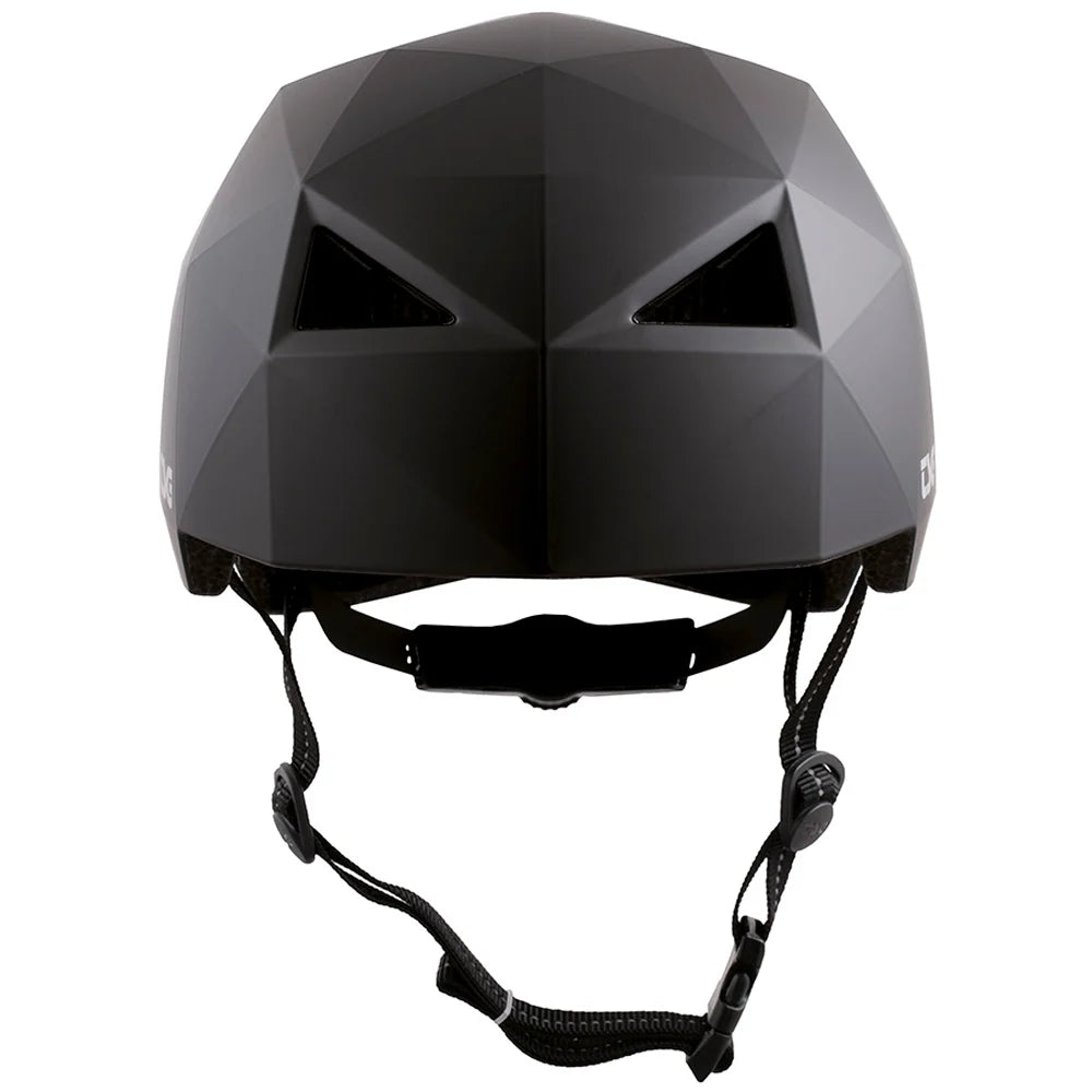 Casque TSG Geo Solid Color - noir satiné 