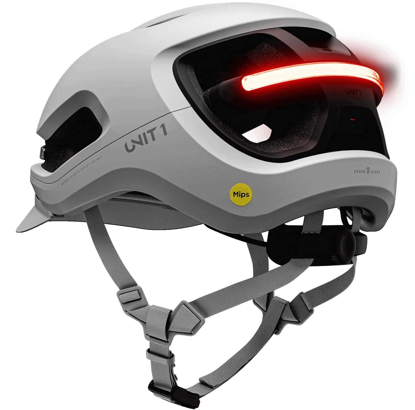 Casque UNIT 1 Faro V1 MIPS avec clignotants | Oiseau noir