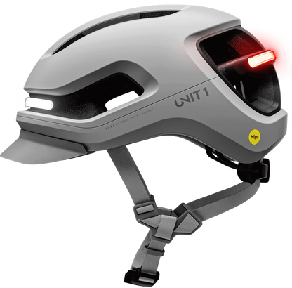 Casque UNIT 1 Faro V1 MIPS avec clignotants | Oiseau noir