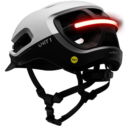 Casque UNIT 1 Faro V1 MIPS avec clignotants | Oiseau noir