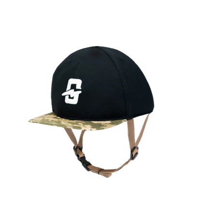 Bangproof Cap Helmet - Black / Digital Camo