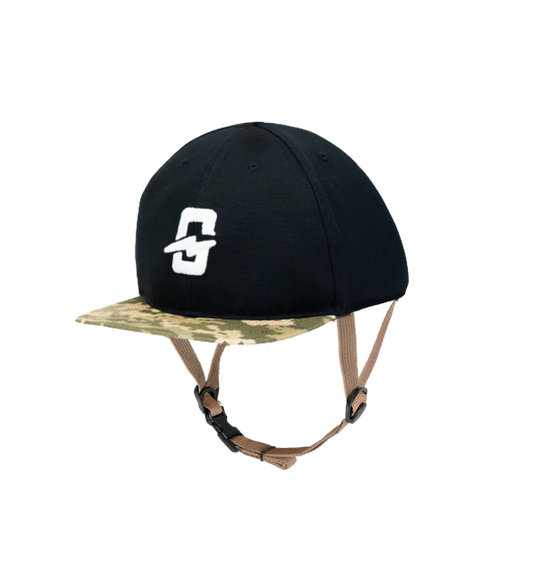 Bangproof Cap Helmet - Black / Digital Camo