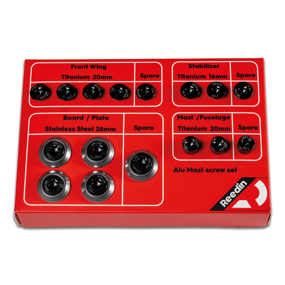 Reedin Foil screwset Carbon