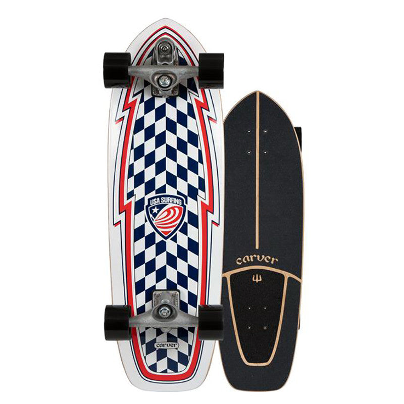 Carver 30.75" USA Booster Surfskate Complete - Surfskate Completes